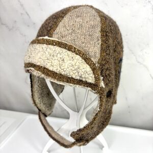 Vtg 90s XOB Hat Cap Wool Upcycle MultiColor USA Unisex Outdoor OS Streetwear